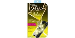 iPhone8/7/6S/6 2度強化ガラス 光沢 iP7-GLW