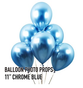 KS Balloon Photo Propose 11 Blue 6 Pcs