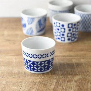 Blue Pattern Mini Cup MINO Ware