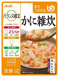 アサヒグループ食品（Asahi） バランス献立 かに雑炊