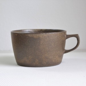 Kiln Change Brown Cafe Mug Soup Made in Japan HASAMI Ware Cafe Mug