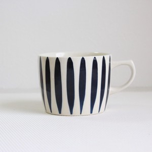 染十草（青）　ローマグカップ　　日本製　波佐見焼　カフェ　マグカップ