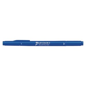 トンボ鉛筆 水性サインペンプレイカラー2 青 WS-TP 15 ｱｵ 00031274