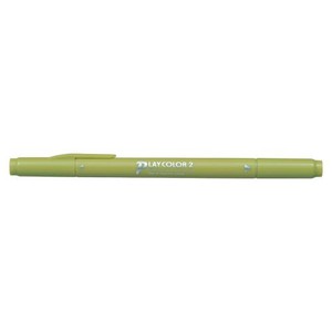 トンボ鉛筆 水性サインペンプレイカラ2ライムグリーン WS-TP 50 ﾗｲﾑｸﾞﾘｰﾝ 00062973