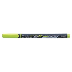 トンボ鉛筆 蛍光マーカー蛍COAT80 黄緑 WA-SC 92 ｷﾐﾄﾞﾘ 00033672