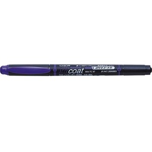 トンボ鉛筆 蛍光マーカー蛍COAT 紫 WA-TC 97 ﾑﾗｻｷ 00034006