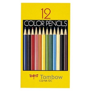 トンボ鉛筆 色鉛筆紙箱12色NA CQ-NA12C 00019369