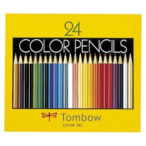 トンボ鉛筆 色鉛筆紙箱24色NA CQ-NA24C 00019370