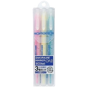 Highlighter Pen Sakura Craypas 3-color sets