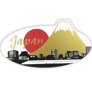 Jステッカー　富士山　新幹線　オーバル  mada in Japan