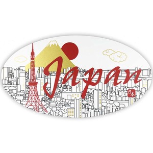 Jステッカー　Tokyoタワー　富士山　オーバル  mada in Japan
