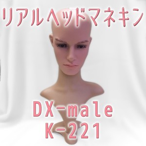 リアル ヘッド マネキン DX-male