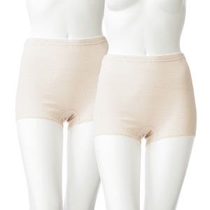 Gauze Material Ladies Trunk Shorts 100% Made in Japan 2 Colors 2 Pcs Gauze 1/10Length
