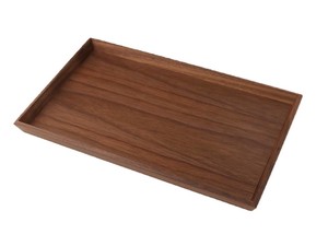☆高級感のあるリッチな雰囲気【クロクルミ】wooden walnut　plate  /木製 ウォールナット プレート　長角