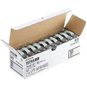 キングジム PROテ-プエコパック透明ラベル10個 ST12K-10PN