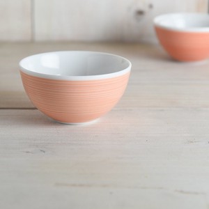 Mino ware Donburi Bowl Orange Western Tableware 10.5cm Made in Japan
