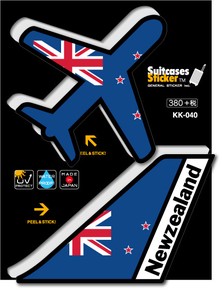 KK-040/機体国旗ステッカー/NEWZEALAND（ニュージーランド）