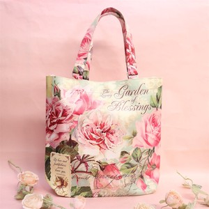Tote Bag Lightweight Rose Pattern