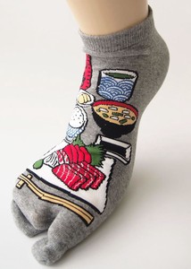 Ankle Socks for Men Japanese Pattern
