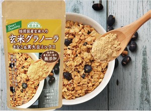 順造選　玄米グラノーラ　きなこ＆黒大豆ミックス（120g）【朝食シリアル】