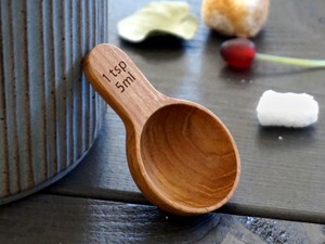 Spoon Wooden Cheek Powder Measuring Spoon