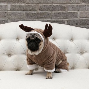 【即納】犬猫用 トナカイ 着ぐるみ  クリスマス ペット服