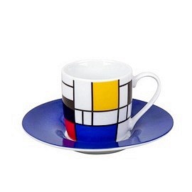 【ドイツ雑貨】KONITZ　コーニッツ　Mondrian - Smallモンドリアンスモール（エスプレッソカップ）