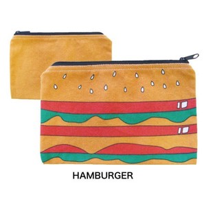 Pouch Burgers Pen Case Small Case