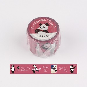 Washi Tape Red Masking Tape Panda