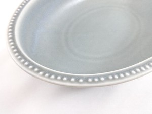 Main Plate Gray Bird Made in Japan