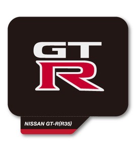 NS-001/NISSAN GT-R(R35)/日産/エンブレムステッカー