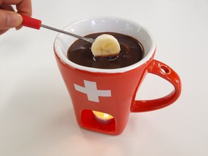 chocolate　fondue　swiss　チョコレートフォンデュswiss