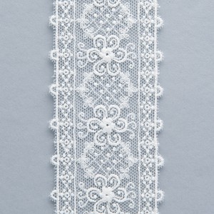 Handicraft Material Tulle Lace White