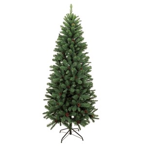 【セール品】MAGIQ　クリスマスツリー　スリムコーンツリー6.5F