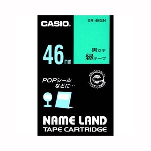 カシオ ネームランドテープ XR-46GN 00031129