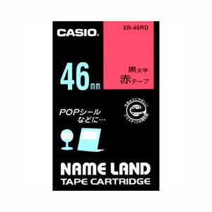カシオ ネームランドテープ XR-46RD 00031127