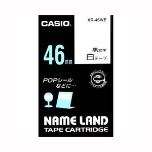 カシオ ネームランドテープ XR-46WE 00031131
