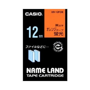 カシオ ネームランドテープ XR-12FOE 00031140