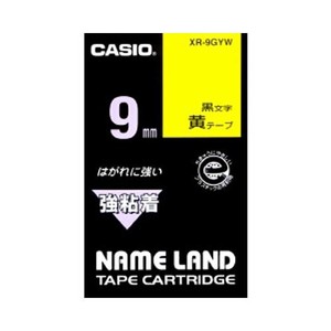 カシオ ネームランドテープ XR-9GYW 00038718