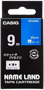 カシオ ネームランドテープ XR-9ABU 00028574