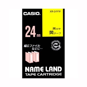 カシオ ネームランドテープ XR-24YW 00012811