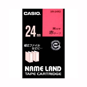カシオ ネームランドテープ XR-24RD 00012812