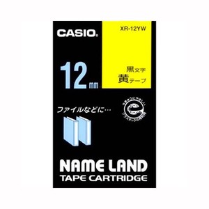 カシオ ネームランドテープ XR-12YW 00012831