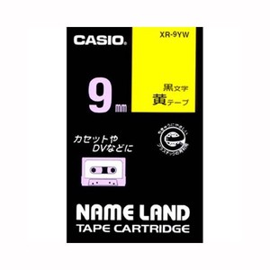 カシオ ネームランドテープ XR-9YW 00012841