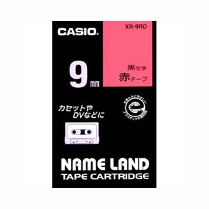カシオ ネームランドテープ XR-9RD 00012842