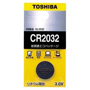 東芝 リチウムボタン電池 CR2032EC 00032940