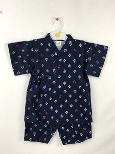 Jinbei Japanese Style Clothing Dobby Material Marine Pattern