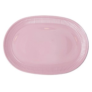 サービングディッシュ オーバル ピンクモーブ 食器 プレート テーブルウェア キッチン用品