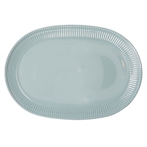 サービングディッシュ オーバル ブルーセージ 食器 プレート テーブルウェア キッチン用品