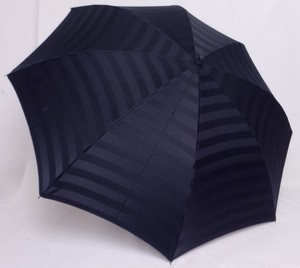 晴雨两用伞 折叠 直条纹 缎子 蕾丝